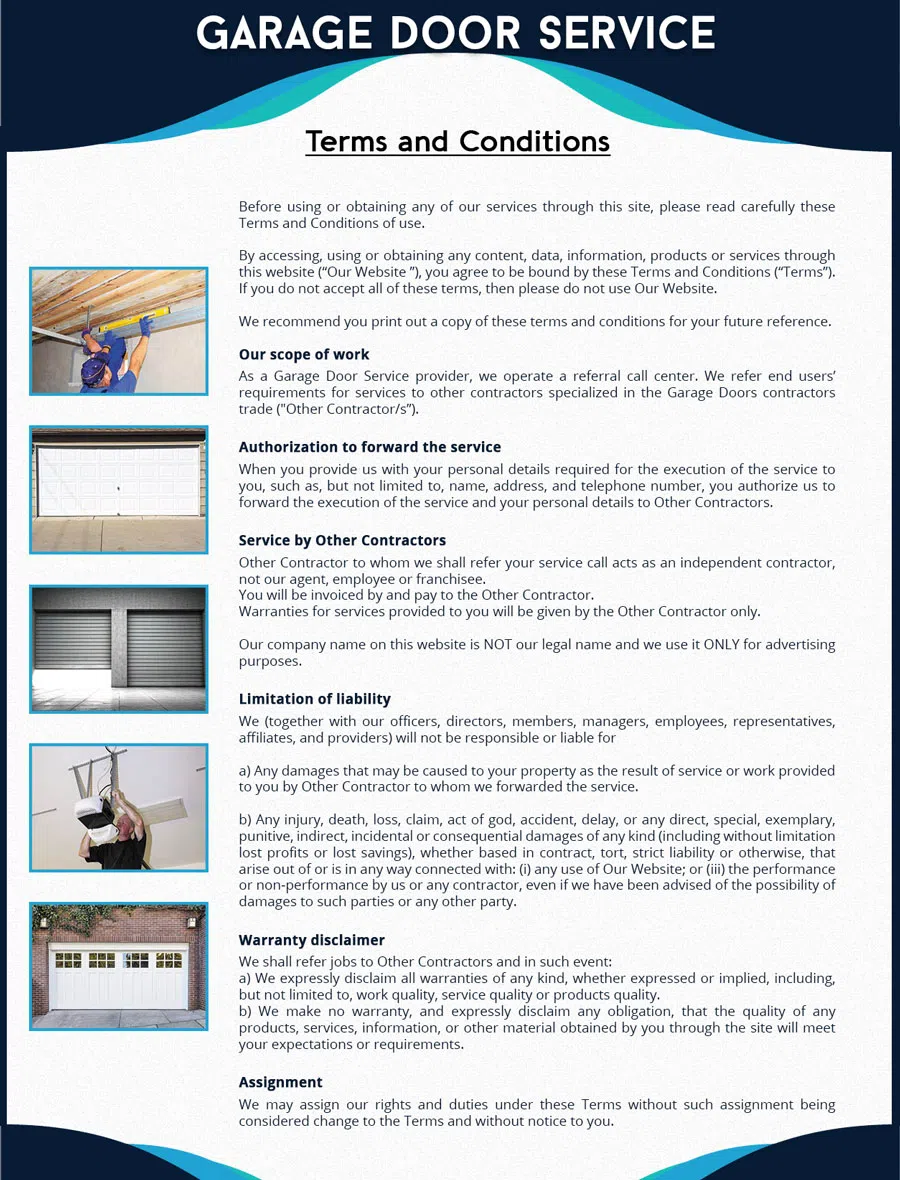 Garage Door Service Repair Carefree, AZ 866-807-3970